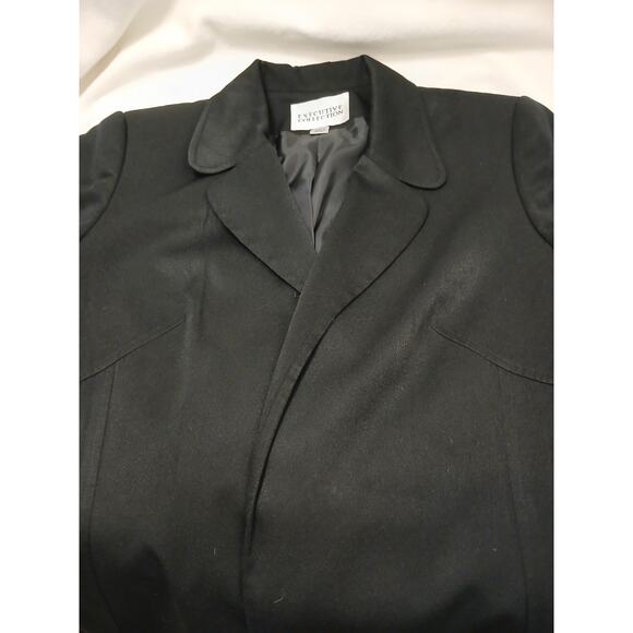 Executive Collection Suit Jacket Blazer Plus Sz 20 WP Black Professional Office - Picture 7 of 16